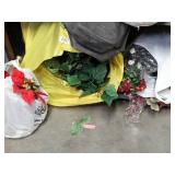 Large Lot of Faux Plants and Flowers