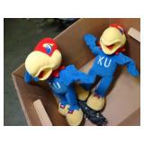 KU and Monkey Stuffed animals