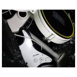 Rock Band Drums and Fender Toys and Basket