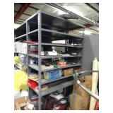 4ft x 7ft x 2Ft Metal Shelves / Contents NOT Included!!!  Bring Tools - Bolted Together   Can Only Pick up Last Day of Load Out!