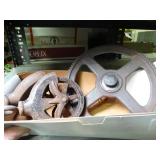 Small Vintage Pullies and Gear