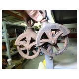 Small Vintage Pullies and Gear