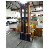 Big Joe Running electric forklift