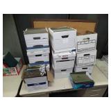 Lot of good quality green file folders