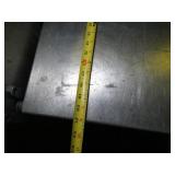 Vertical Aluminum Wheeled Shop Cart with Shelf