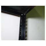 Black Metal Shelf w/o Contents