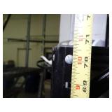 Black Metal Shelf w/o Contents