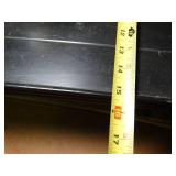 Black Metal Shelf w/o Contents