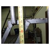 Wheeled Metal Platform Ladder