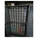 Really cool 70 x 2 or 140 Drawer Cabinet on Wheels Great for Small Parts or Fasteners