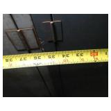 6ft 2 door metal cabinet  w/o contests