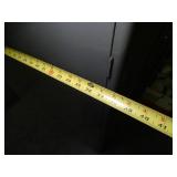 78" tall 2 Door Metal Cabinet w/ Boxes inside