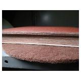 Large Square Sand Paper and Round Burnish Pads