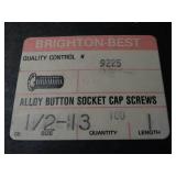 Variety of Socket Cap Screws // Brighton-Best  / Open Boxes / Lot