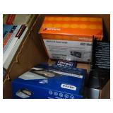 Computer Power Supply / CD Player / Wire and Misc Books