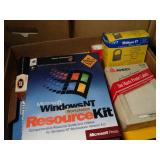 Computer Power Supply / CD Player / Wire and Misc Books