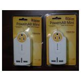 2 Powers All / Grounded 120 and 2 USB Outlet Adaptor