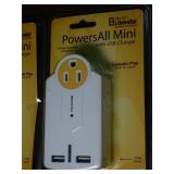2 Powers All / Grounded 120 and 2 USB Outlet Adaptor