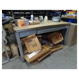 Boeing  / Metal Work Shop Table w/o Contents