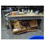 Boeing  / Metal Work Shop Table w/o Contents