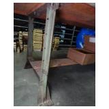 8 Ft Work Table Sturdy Metal Legs