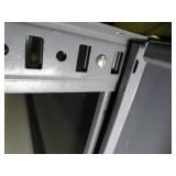 7ftx4ft metal rack or shelving - must be picked up on the last day of load out