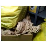 Foam and or paper packing materials