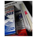 Misc. office supplies- envelopes, labels...