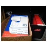 Misc. office supplies- Cash register tape- envelopes and so much more!