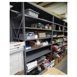 7Ft Tall Metal shelving - pickup on last day of the loadout