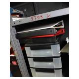 Misc. office supplies- organizer- binders- hanging files