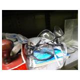 Misc. office supplies- computer keyboard, stamps, and more