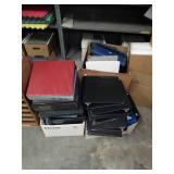 Lot of binders