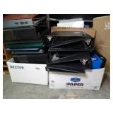 Lot of binders