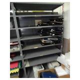 7Ft Tall Metal Shelving no contents