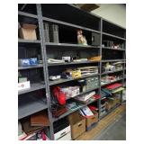 7Ft tall Metal shelving - pick up on the last day of the loadout