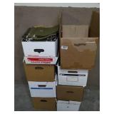 Lot of hanging files