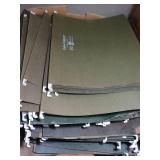 Lot of hanging files