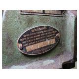 Vintage Molex KG 110-1 / Kenco 2-52 Machine Shop Tool / w/ foot Pedal / Mounted on wood Table