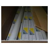 Lot of fluorescent lightbulbs