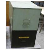 Two / Single Metal File Cabinets