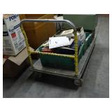 Metal Shop Cart w/o Contents
