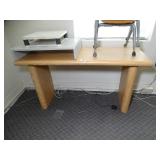 Small Desk and Risers