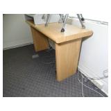 Small Desk and Risers