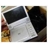 Box of Electronics / 2 Way Radios / DVD Player / Router / Etc