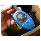 Box of Electronics / 2 Way Radios / DVD Player / Router / Etc