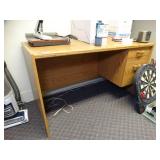 Nice Wood Desk w/o Contents