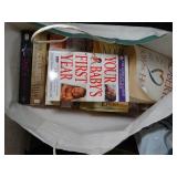 Lot of Books and Sports Magazines