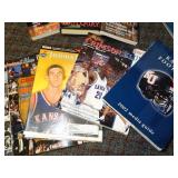 Lot of Books and Sports Magazines