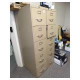 2 // 5 Drawer Metal File Cabinets